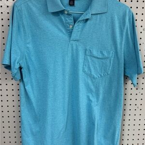 Lands' End Light Blue Polo Shirt